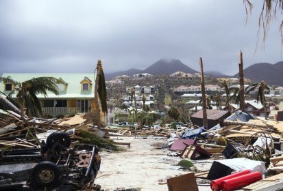 Ouragan IRMA, l'île de SAINT MARTIN ravagée